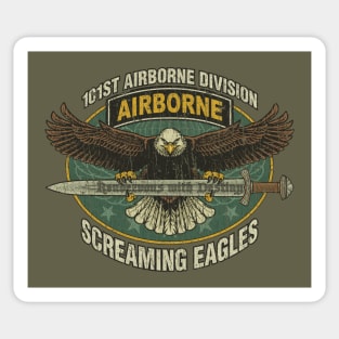 101st Screaming Eagles 1918 Sticker